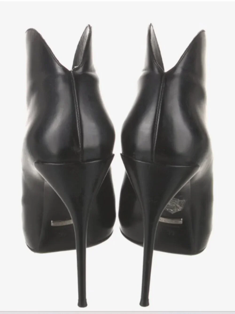 Gucci Womens Kim Lace Up Ankle Boots Size 9 Black Leather Old Money Rare
